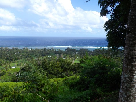View from Highland Paradise, Rarotonga